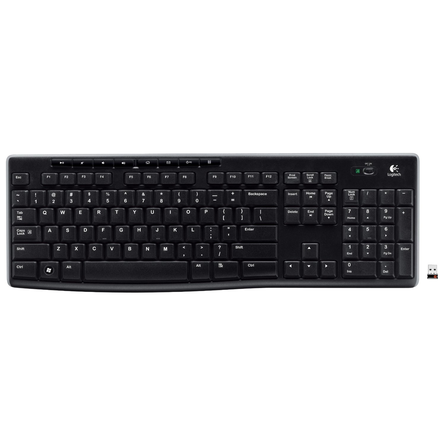 Logitech Keyboard K270 Black